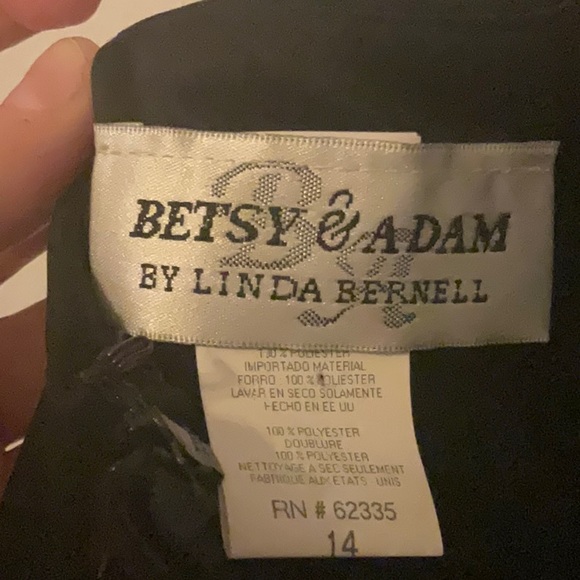 Betsy & Adam Formal Mesh Halter Dress - Picture 7 of 7